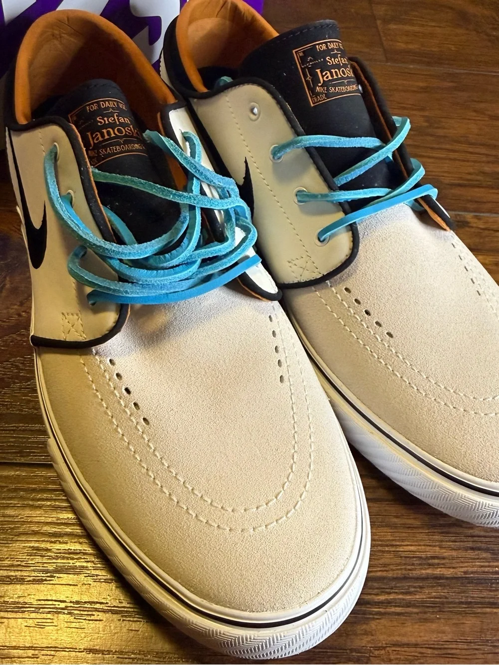 Nike SB Janoski OG+ Olympic Phantom Chlorine Blue Black Bright Men's 9.5